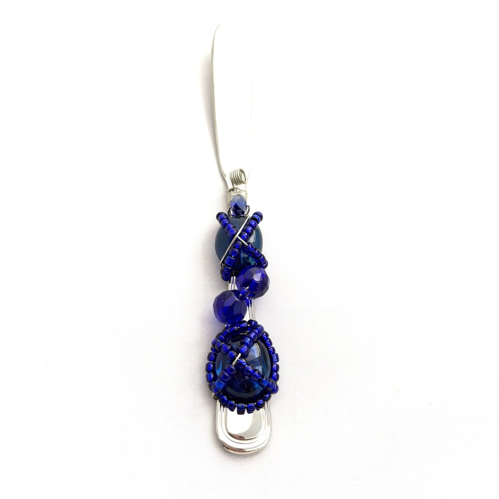 La-Di-Da Designs Glass Beaded Serving Utensil: Spreader